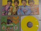THE BEATLES Sgt. Peppers Dutch pressing yellow vinyl LP gatefold sleeve complete