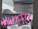 RARE HAWKLORDS (HAWKWIND) TOUR DATE POSTER PROMOTING LP RECORD 25 YEARS ON 1978.