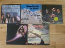 DEEP PURPLE - FIVE UK VINYL LP RECORDS - IN ROCK - FIREBALL - MACHINE HEAD.
