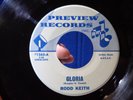 VINTAGE DJ PROMO DEMO 45 RECORD * RODD KEITH * SLOW IT DOWN GLORIA PREVIEW #54