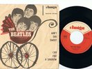 THE BEATLES - AMIGA SINGLE 450466 / Ain`t she sweet / Cry for a Shadow