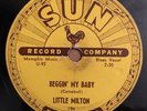 CLASSIC R&B 78 Little Milton BEGGIN' MY BABY/SOMEBODY TOLD ME Sun 194 V