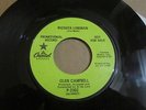 GLEN CAMPBELL - Wichita Lineman - EXCELLENT PROMO 45  Capitol 2302