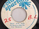 SILVERTONES & NOW GENERATION - ROCK MAN SOUL - BLUE SPARK ( RARE SKINHEAD 7 )