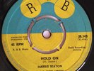 Harris Seaton - Hold On / Lester Sterling Group - Peace And Love ( R&B JB.143)