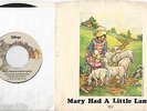 PAUL McCARTNEY & WINGS * 45 * Mary Had A Little Lamb * 1972 * USA Picture Sleeve