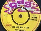 PAT KELLEY How Long Will It Take Try To Remember GAS 115 1969 EX Boss. MISPRINT