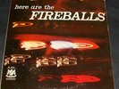 VTG VINYL RECORD ALBUM LP HERE ARE THE FIREBALLS ROCKABILLY BOOGIE GUITAR SURFER