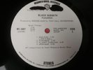 BLACK SABBATH Paranoid Rare White Label Promo LP Ozzy