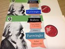 FURTWANGLER - ELECTROLA E 90 992/4 - BRAHMS - SYMPHONY N.1/3 2 lps nm
