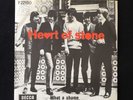 Rolling Stones: Heart of stone / What a shame.  Danish issue. EX+