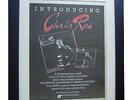 CHRIS REA+Fool If You Think+POSTER+AD+RARE ORIGINAL 1978+FRAMED+FAST GLOBAL SHIP