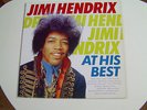 JIMI HENDRIX - AT HIS BEST  / TOP RARE LP 1987 VINYL  NM MINT  COVER VG LABEL NM