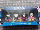 Titans The Beatles Figures Fab Four set John Lennon, Paul, George, Ringo New