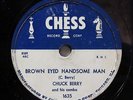 CHUCK BERRY-BROWN EYED HANDSOME MAN ON CHESS ROCKABILLY 78RPM