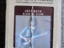 JEFF BECK - BLOW BY BLOW - Q8 4 CHANNEL 8-TRACK QUADRAPHONIC CARTRIDGE TAPE 1975
