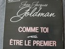 Jean Jacques Goldman, comme toi / etre le premier, Maxi Vinyl promo