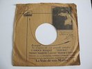 pochette publicité 78 tours Yvonne Printemps Sacha Guitry la voix de son maître