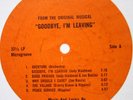 GOODBYE I'M LEAVING Original Musical LP PRIVATE PRESS SHOW CAST RECORDING RARE