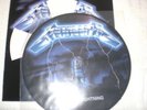 METALLICA RIDE THE LIGHTNING  LP PICTURE DISC VINYL DIE-CUT
