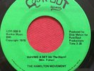 THE HAMILTON MOVEMENT   HAVING A SET   RARE NORTHERN SOUL FUNK 45   LOOK-OUT