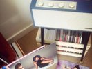 DANNII MINOGUE - NEON NIGHTS - BLUE & PINK COLOURED VINYL LP +SIGNED POSTER