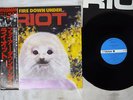 RIOT FIRE DOWN UNDER VICTOR VIP-6773 Japan OBI VINYL LP