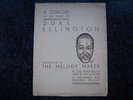 DUKE ELLINGTON JAZZ CONCERT PROGRAMME LONDON 1933 SUPER RARE