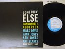 CANNONBALL ADDERLEY SOMETHIN' ELSE BLUE NOTE GXK 8042 Japan VINYL LP
