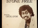 Cecil Lyde Stone Free LP original Aladdin 1980 pressing autographed VG++ vinyl