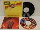 QUEEN Flash Gordon Soundtrack EX  1981 WHITE LABEL PROMO w/Poster Elektra 5E-518