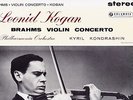 SAX 2307 UK B/S ED1 - LEONID KOGAN - BRAHMS - VIOLIN CONCERTO - KONDRASHIN - NM