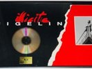 SOLDES: Rare JACQUES HIGELIN Authentique DISQUE D’OR ILLICITE Certifié SNEP