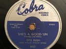 BLUES 78 Otis Rush THREE TIMES A FOOL/SHE'S A GOOD 'UN Cobra 5023