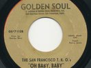 SAN FRANCISCO T.K.O.'s Herm / Oh Baby GOLDEN SOUL Grail Bay Area Funk 45 TKOs
