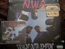 N.W.A  Straight Outta Compton  Cd & Vinyl 12' LP Record  NWA Cube Ren Dre Eazy