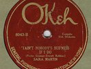 BLUES 78 : SARA MARTIN ON OKEH 8043