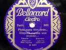 78rpm LESHCHENKO LESCENCO Dunaevsky Foxtrot / Tango RARE RIGA BELLACCORD 1937