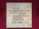 E133 Mozart 9 Great Symphonies Krips Concertgebouw Amsterdam 5LP Philips Stereo