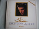ELVIS PRESLEY The Legend Lives On UK 8LP box set + booklet 1987 ex+/ex
