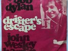 Rare Bob Dylan PS 45 Single Germany Cbs 3323 Drifter's Escape Picture Sleeve 7'