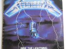 Metallica RIDE THE LIGHTNING Vinyl LP 1984 Elektra/Megaforce Records 60396-1