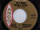 Northern Soul 45 ETTA JAMES & SUGAR PIE DESANTO Do I Make Myself Clear ARGO HEAR