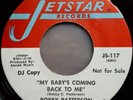 Bobby Patterson - My Baby's Coming Back To Me. Rare Northern Soul