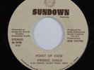 Funk Disco 45 POINT OF VIEW Frisco, Disco SUNDOWN NM/VG++ HEAR