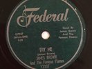 James Brown, Federal 78rpm, Try Me, Tell Me What I Did Wrong (V+)