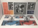 Muggs x MF Doom - Deathwish Vinyl Record Hand Screened Covers Complete Set Of 5