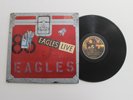 EAGLES Eagles Live LP Asylum Rec. BB-705 US 1980 VG+ PROMO LABELS W/ POSTER