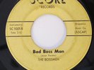 BOSSMEN Bad Boss Man / Mashed Potatoes Score Garage R&B 45 HEAR