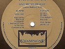 Sylvia Striplin - Give Me Your Love - Champagne Records - 1980 #754295